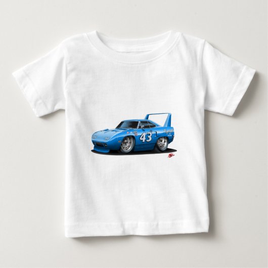 T-shirt Pour Bébé Nascar 1970 Superbird petit (Devant)