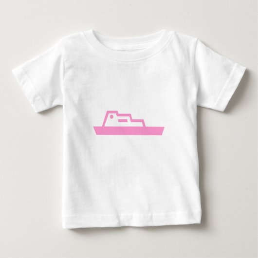 T-shirt Pour Bébé navire (Devant)
