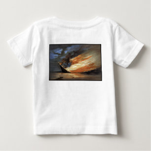 T-shirt Pour Bébé navire amiral de la guerre civile rebelle sur le d