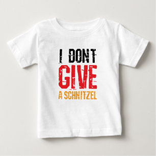 T-shirt Pour Bébé Ne Donnez Pas De Schnitzel Funny Oktoberfest