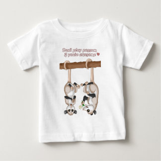 T-shirt Pour Bébé Ne jouez pas l'opossum si vous êtes
