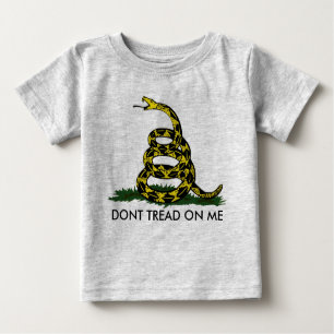 T-shirt Pour Bébé NE MARCHEZ PAS SUR MOI, Gadsden Rattler, Bratton