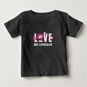 T-shirt Pour Bébé Né pour être une licorne Imaginaire magique animal