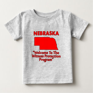 T-shirt Pour Bébé Nebraska - Programme de protection des témoins