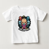 T-shirt Pour Bébé Necromancer - Niveau 1 (Devant)
