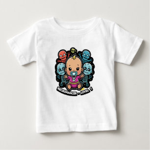 T-shirt Pour Bébé Necromancer - Niveau 1