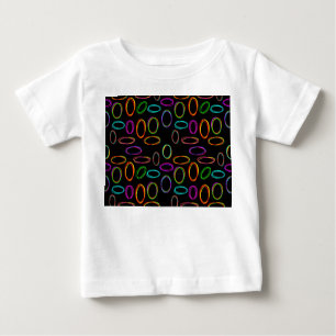 T-shirt Pour Bébé Neon Ovals