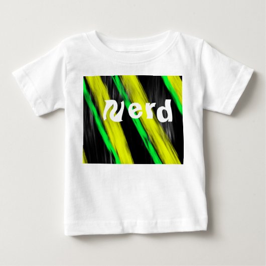 T-shirt Pour Bébé Nerd (Devant)