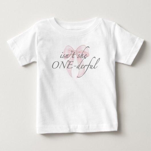 T-shirt Pour Bébé N'est-elle pas merveilleuse (Devant)
