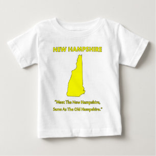 T-shirt Pour Bébé New Hampshire - Découvrez le New Hampshire...