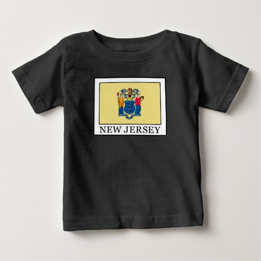 T-shirt Pour Bébé New Jersey (Devant)