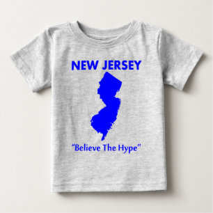 T-shirt Pour Bébé New Jersey - Croire à l'Hype