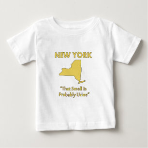 T-shirt Pour Bébé New York - Cette odeur est probablement de l'urine
