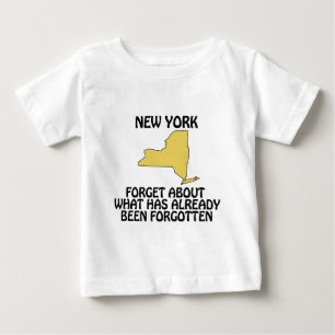 T-shirt Pour Bébé New York - Oubliez ce qui a déjà été