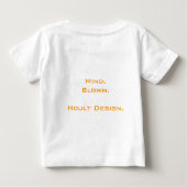 T-shirt Pour Bébé Newton de figue (Dos)