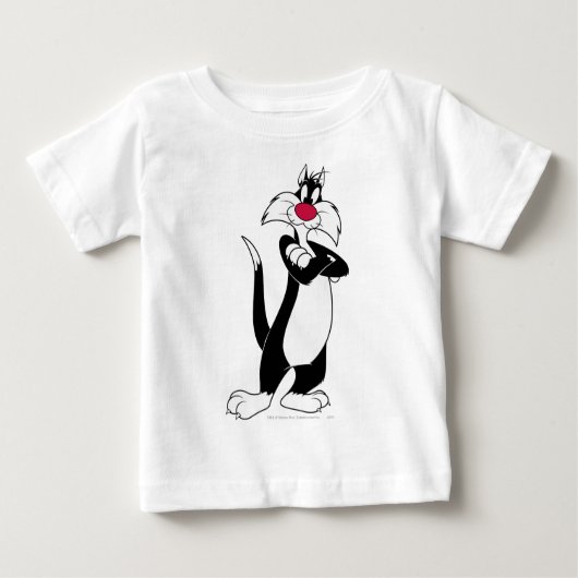 T-shirt Pour Bébé Nez rouge SYLVESTER™ (Devant)