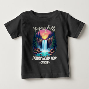T-shirt Pour Bébé Niagara Falls Road Trip Famille Voyage Hommes
