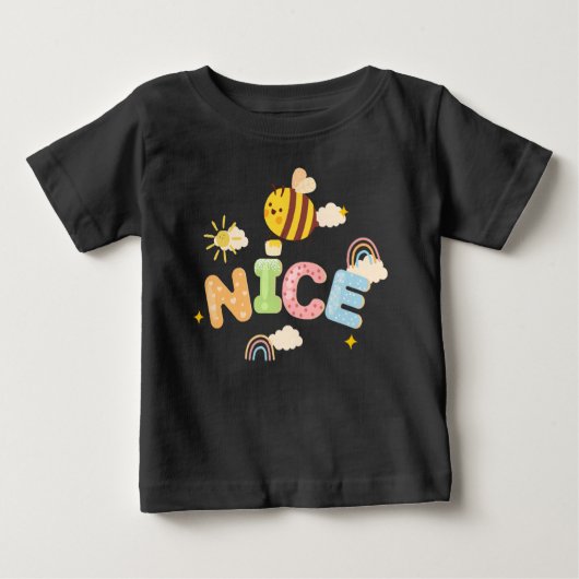 T-shirt Pour Bébé Nice (Devant)