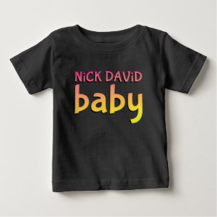 T-shirt Pour Bébé NiCK DAViD bébé - City Kid Logo T-Shirt