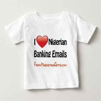 T-shirt Pour Bébé Nigerian Banking Email Humor