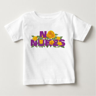 T-shirt Pour Bébé NO NUKES - ROSE MISSION officiel T-shirt bébé