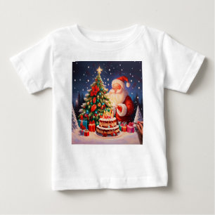 T-shirt Pour Bébé Noël Anniversaire 11