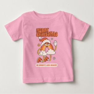 T-shirt Pour Bébé Noël Arc-en-ciel super - Soyez lumineux et joyeux