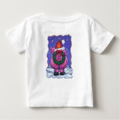 T-shirt Pour Bébé Noël au porc (Dos)
