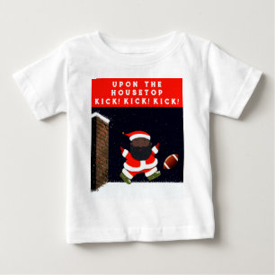 T-shirt Pour Bébé Noël du football