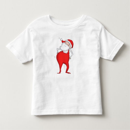 T-shirt pour bébé Noël du Père Noël (Devant)