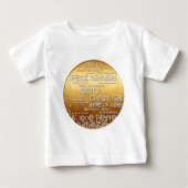T-shirt Pour Bébé Noël international Navidad Noel Toddler Tee (Devant)