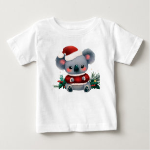 T-shirt Pour Bébé Noël Koala 3