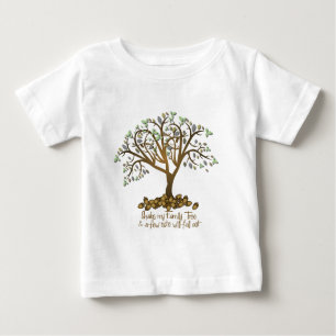 T-shirt Pour Bébé Noix d'arbre familial