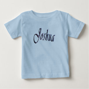 T-shirt Pour Bébé Nom de Joshua,