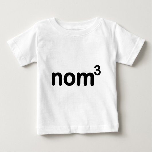 T-shirt Pour Bébé Nom de nom de Nom (Devant)