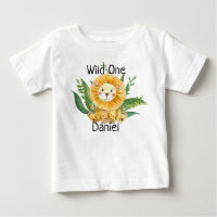 Nom personnalisé Baby Toddler T Chemise Top Wild O