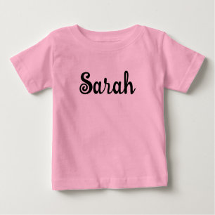 T-shirt Pour Bébé Nom personnalisé - Créez votre propre nom