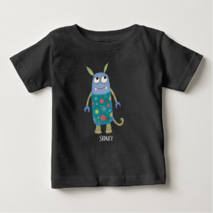 T-shirt Pour Bébé Nom personnalisé Monster Sidney