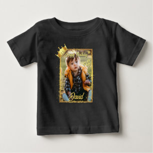 T-shirt Pour Bébé Nom photo personnalisé Boy Birthday