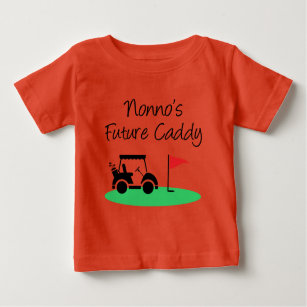 T-shirt Pour Bébé Nonno's Future Caddy Italian Grandchild