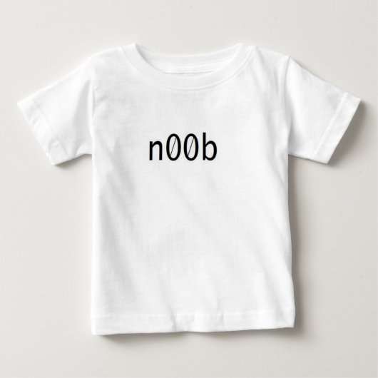 T-shirt Pour Bébé noob (Devant)