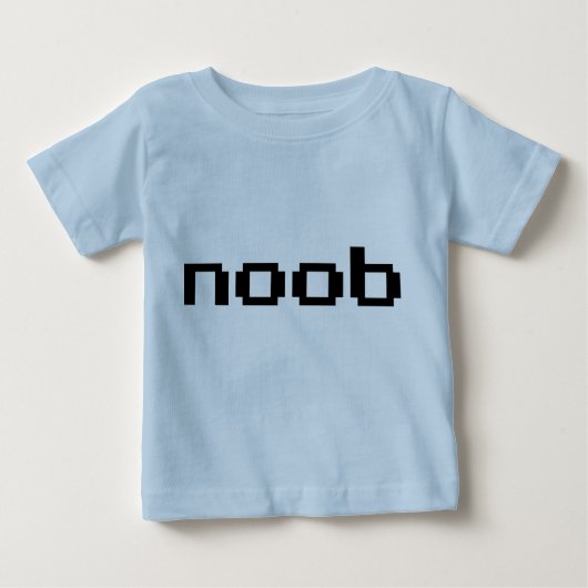 T-shirt Pour Bébé noob (Devant)
