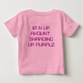 T-SHIRT POUR BÉBÉ NOOBLET (Dos)