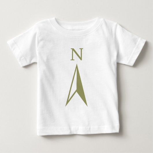 T-shirt Pour Bébé Nord (Devant)