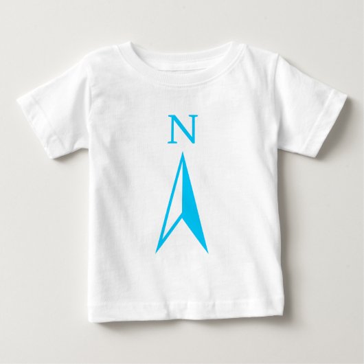 T-shirt Pour Bébé Nord (Devant)