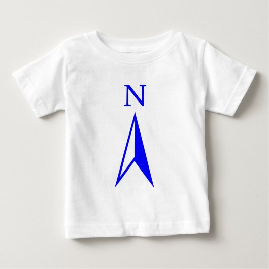 T-shirt Pour Bébé Nord (Devant)