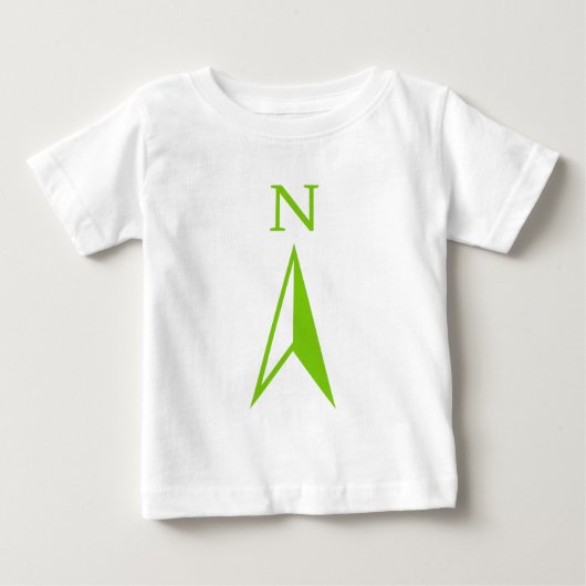 T-shirt Pour Bébé Nord (Devant)