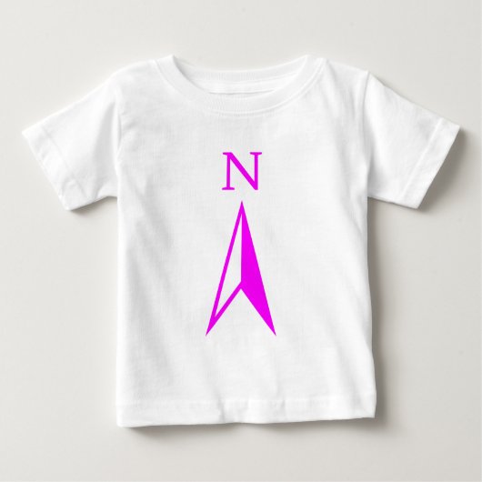 T-shirt Pour Bébé Nord (Devant)