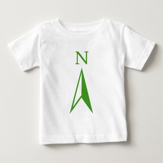 T-shirt Pour Bébé Nord (Devant)