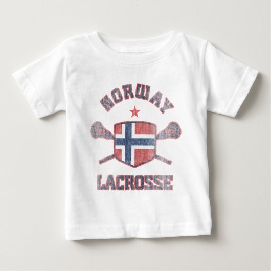 T-shirt Pour Bébé Norvège-Cru (Devant)